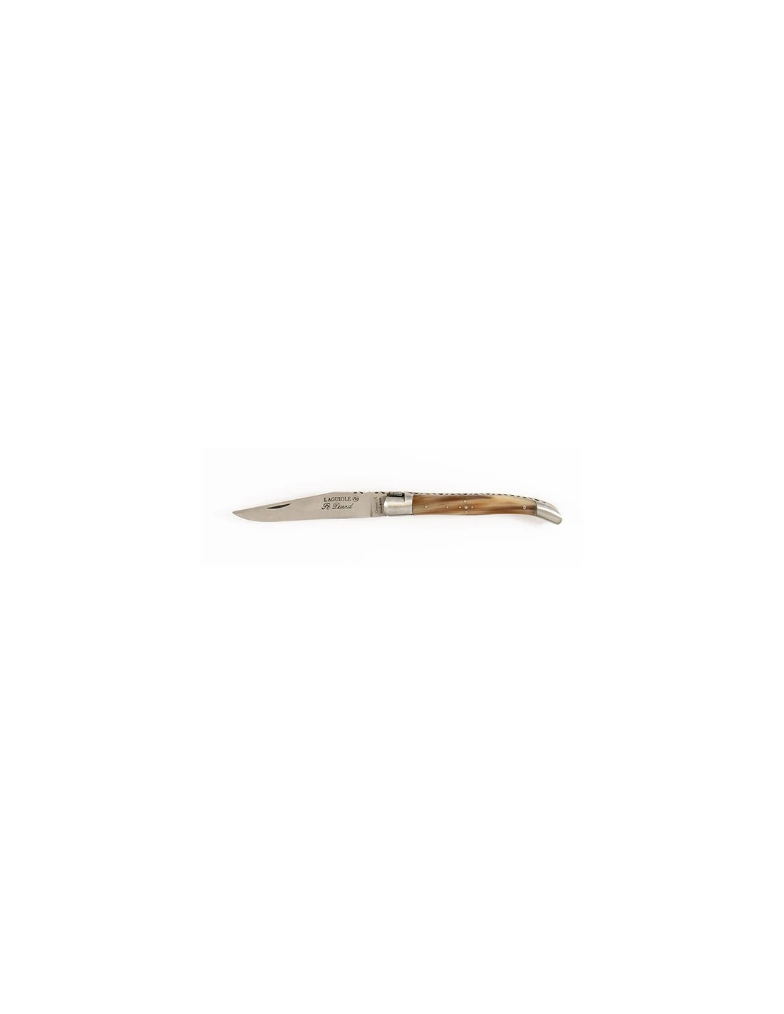Couteau Artisanal Robert David Robert David - Laguiole Lame 90 Mm Manche En Corne Blonde 1 Couteau Artisanal Robert David Robert David - Laguiole Lame 90 Mm Manche En Corne Blonde