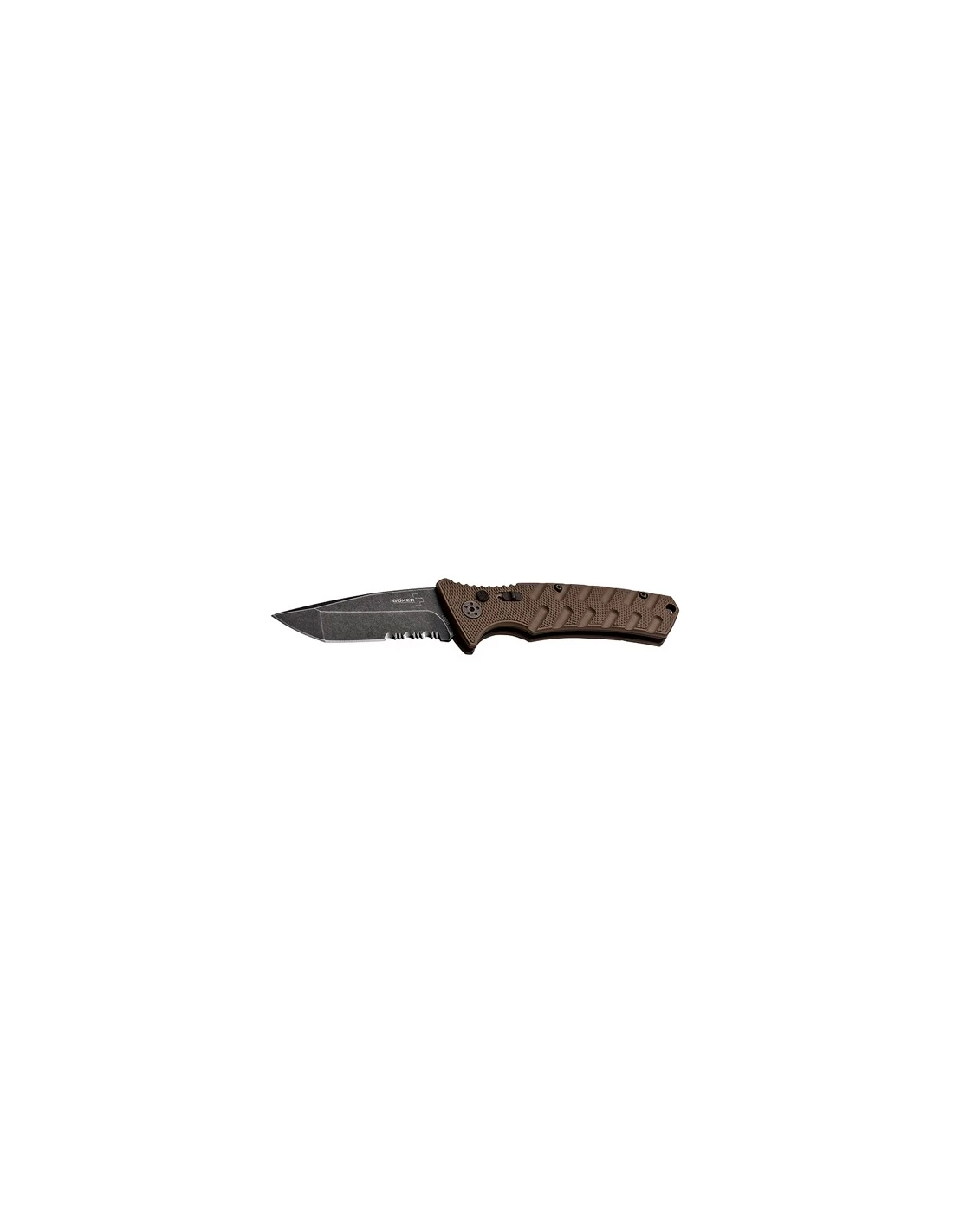 Couteau Automatique Boker Plus Strike Coyote Tanto 1 Couteau Automatique Boker Plus Strike Coyote Tanto