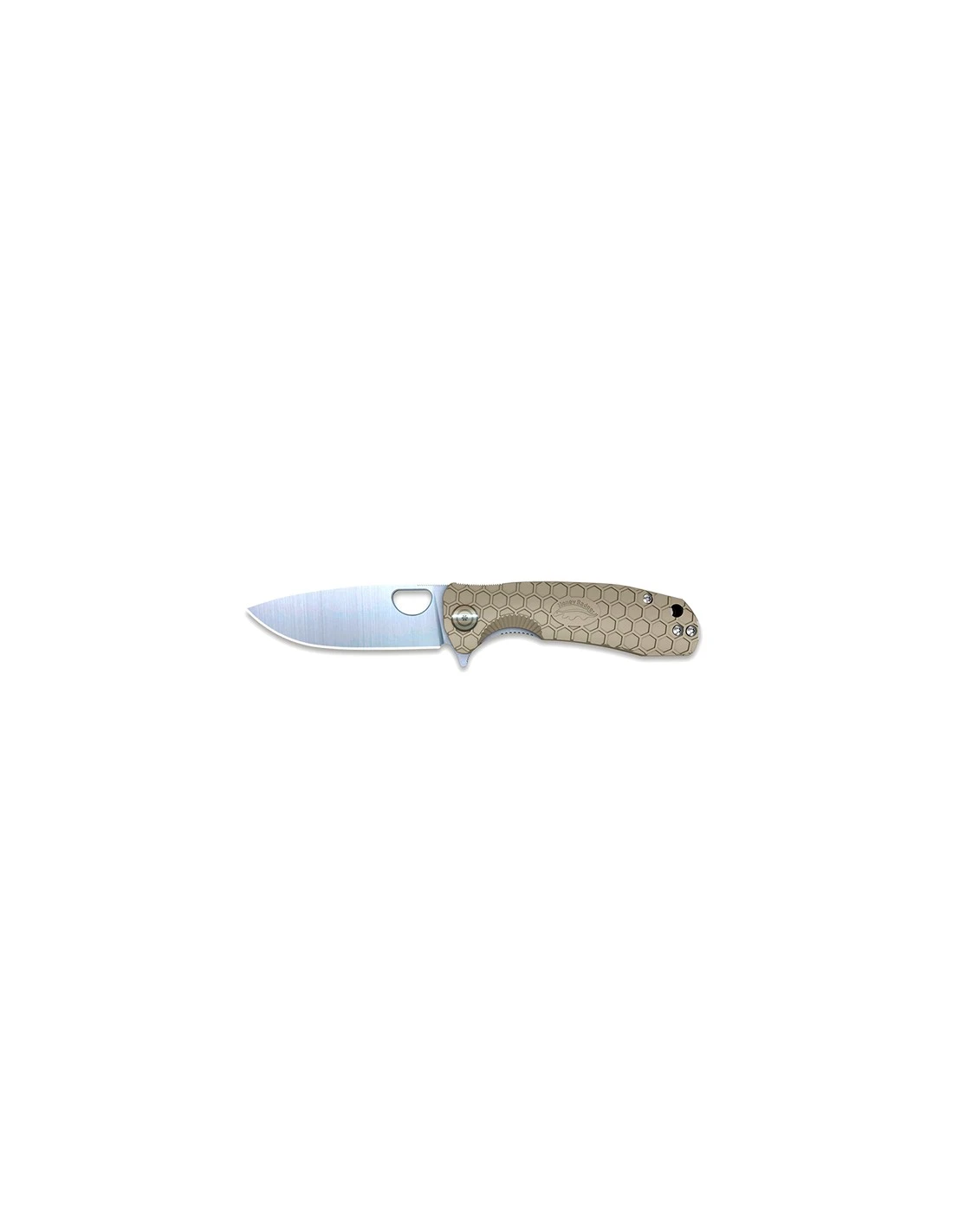 Couteau Pliant Honey Badger Flipper D2 Small Tan 1 Couteau Pliant Honey Badger Flipper D2 Small Tan