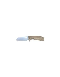 Couteau Pliant Honey Badger Wharncleaver Medium Tan