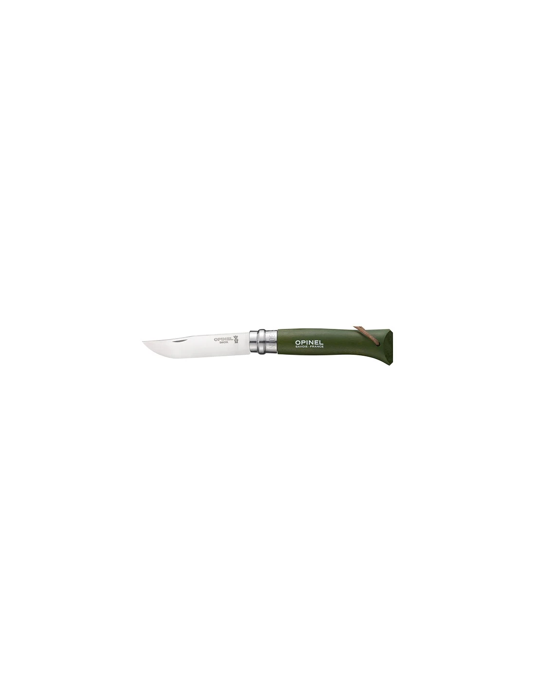 Couteau Pliant Opinel Baroudeur N°08 Inox Kaki 1 Couteau Pliant Opinel Baroudeur N°08 Inox Kaki